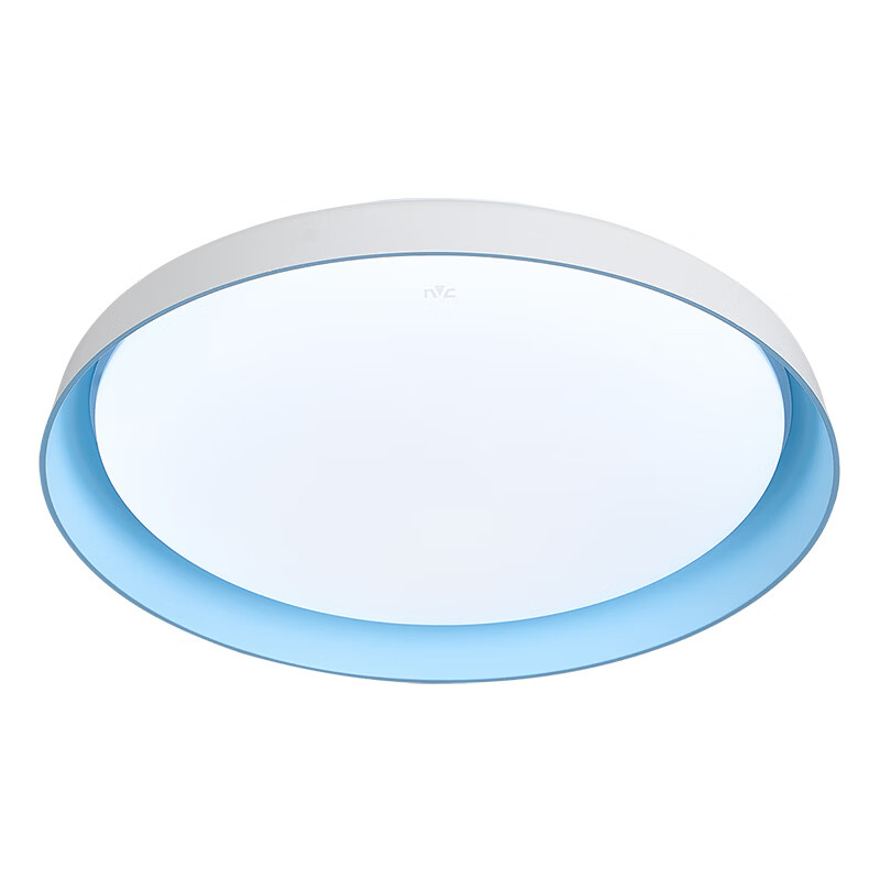 雷士（NVC）LED卧室护眼吸顶灯全光谱灯具三色可调儿童灯创意房间灯拾贝 36W 12㎡内适用 3483lm 护眼全光谱-守护环