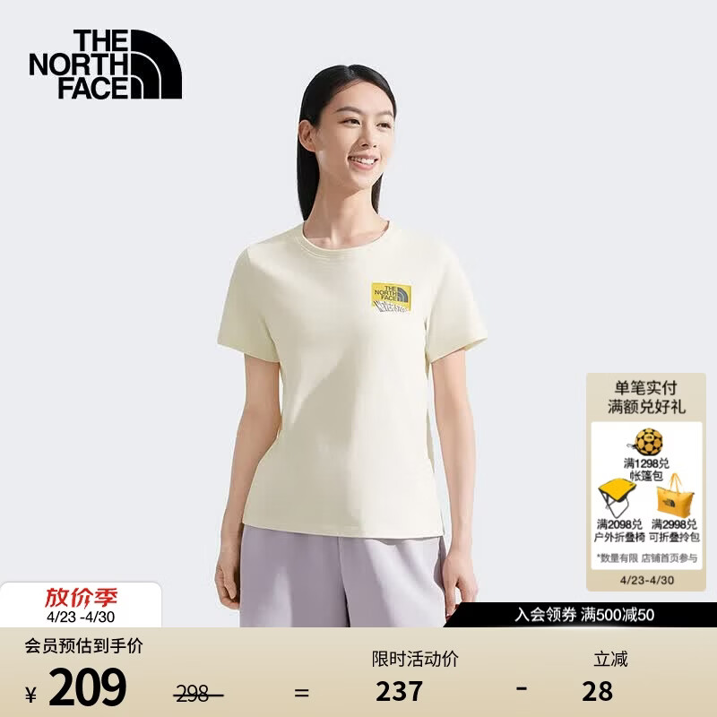 ���棨The North Face�����޶���ŮT����������͸��|8DCD QLI/�װ�ɫ L (165) 208.56Ԫ