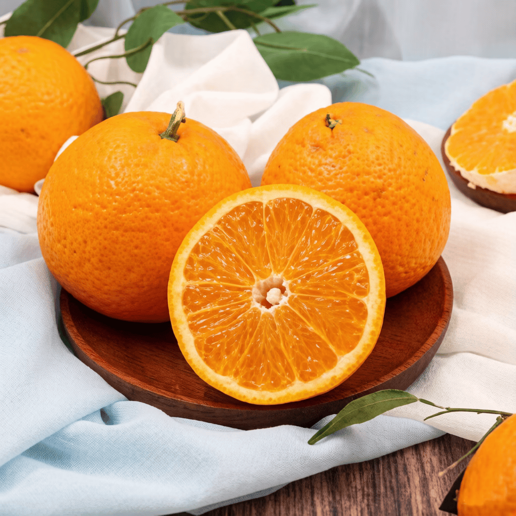 涨金正宗四川青见果冻橙柑橘子新鲜水果生鲜果冻橙酸甜口生鲜整箱A 精选净重8斤70mm+