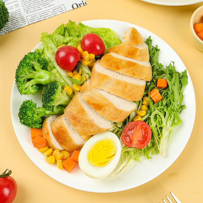 惠发（HF）香煎鸡排健身轻食鸡排早餐非油炸冷冻半成品鸡胸肉 香煎鸡排100g