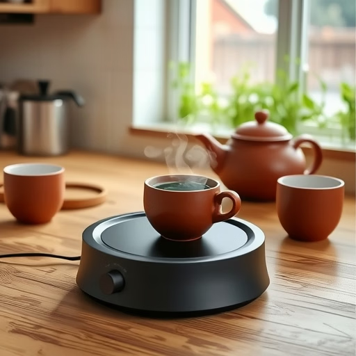 电陶炉茶炉煮茶器小型家用烧水壶泡茶专用多功能煮茶壶煮茶炉保温 650W【木纹色】电陶炉MC01C