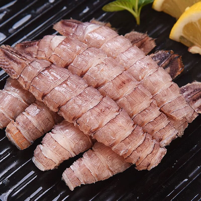 【到手5袋】大个皮皮虾纯肉冷冻虾爬子濑尿虾虾姑肉去壳琵琶虾海 熟冻皮皮虾肉【5袋*200g】顺丰包邮 三斤虾出一袋肉【无壳全肉】现剥现发