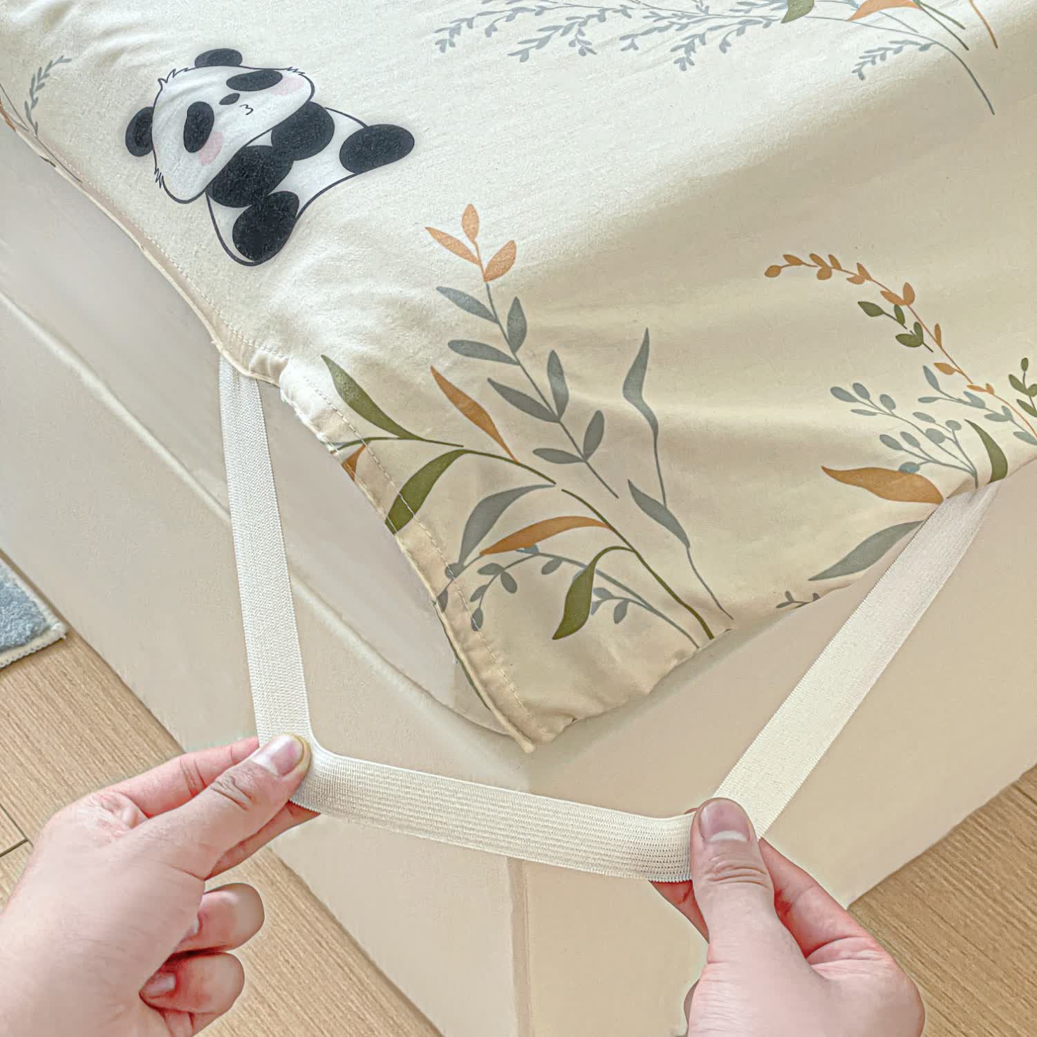 雅鹿A类旅行睡袋床单便携火车酒店隔脏睡袋 熊猫【A类面料 便携隔脏】 1.8*2.1M