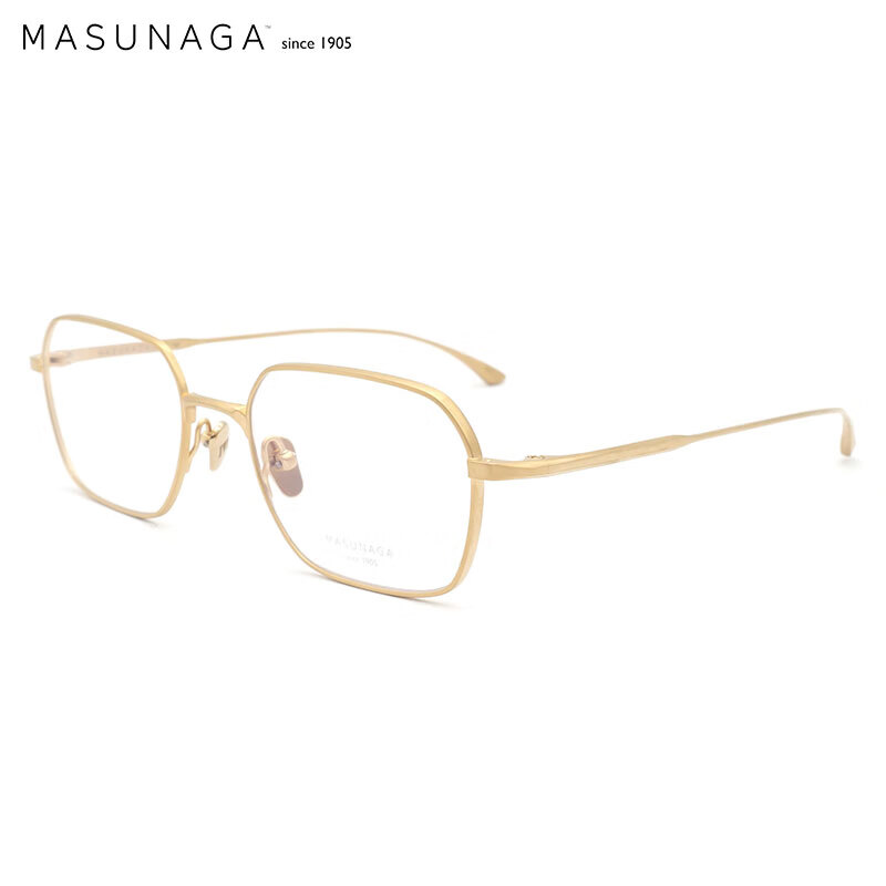 masunaga[免费配镜]增永眼镜框近视眼镜架deskey#11 依视路单光1.