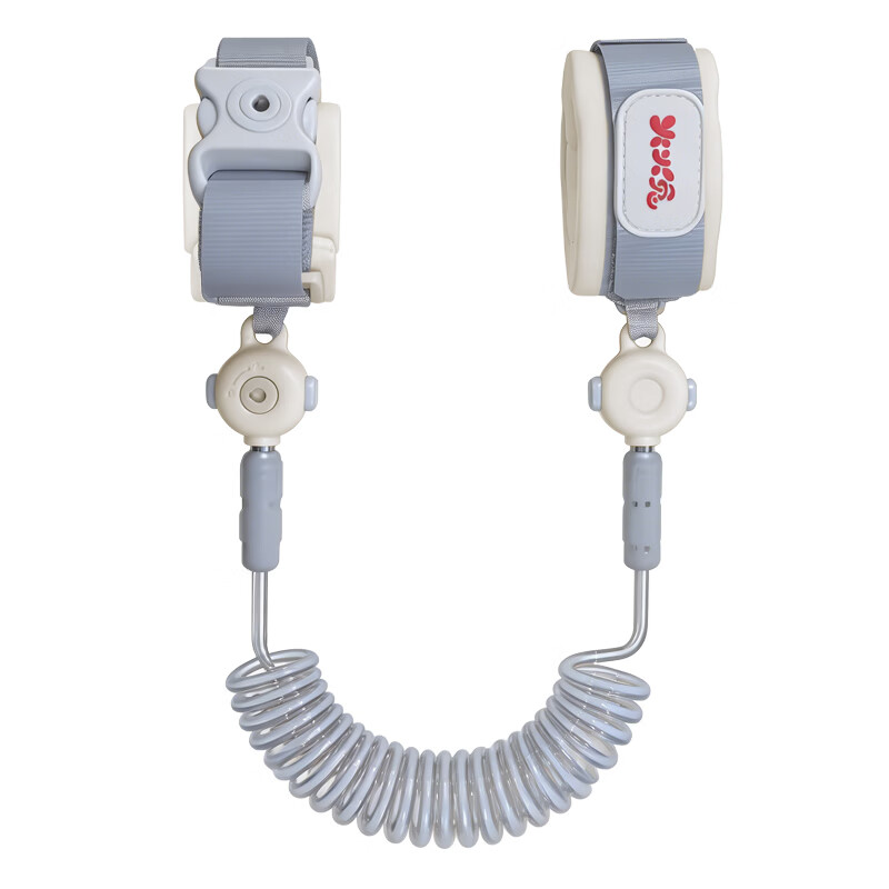 火火兔防走丢牵引绳儿童防走失手环小孩防走失绳反光宝宝遛娃神器防丢绳 【双头扣+夜间反光】2米加长版