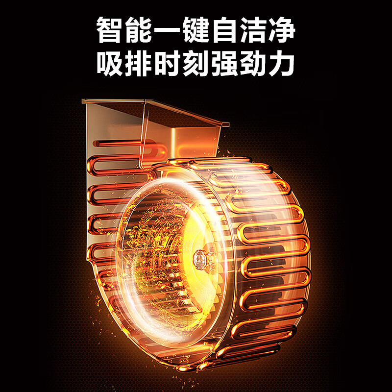 Haotaitai油烟机变频顶侧双吸抽油烟机家用厨房大吸力吸油烟机烟灶套装 JS98-BP烟机+2419-S单定时定温九腔灶