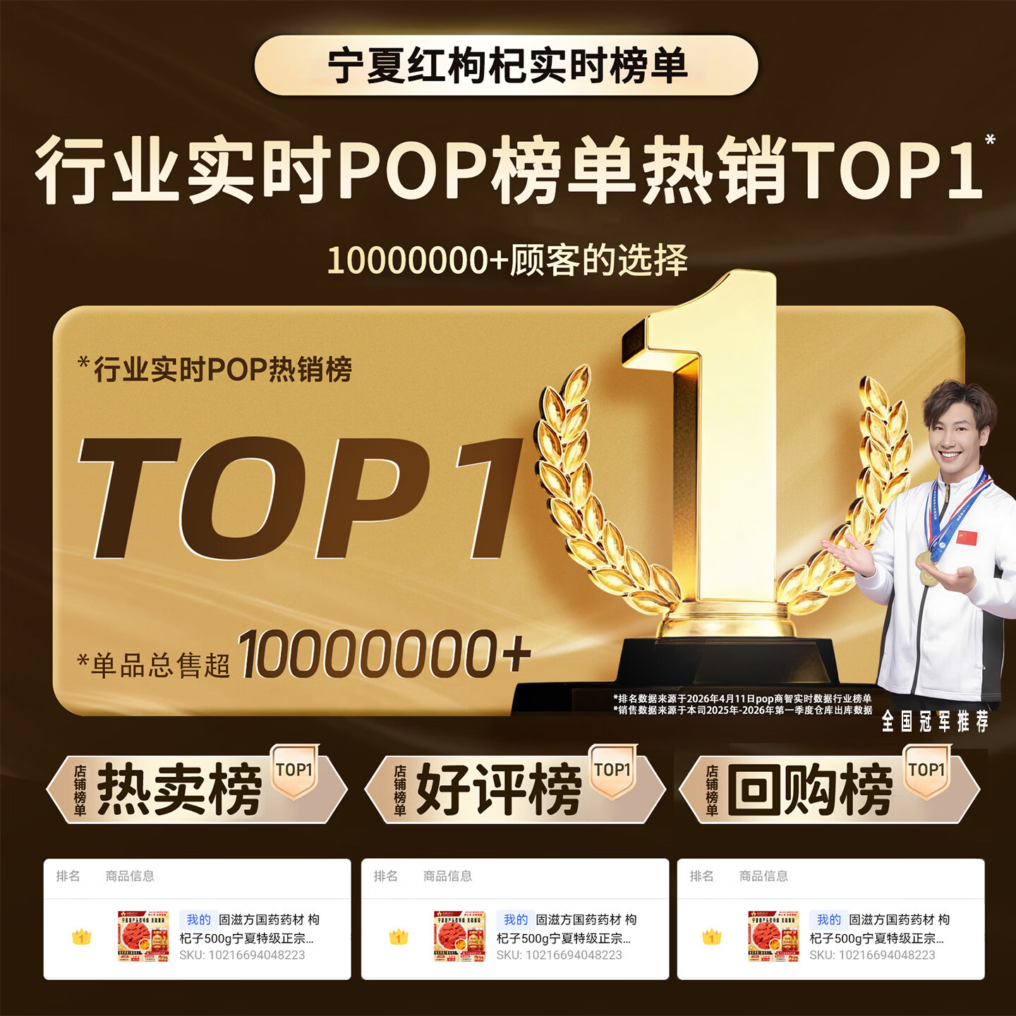 固滋方国药药材宁夏枸杞泡水喝专用枸杞子500g宁夏特级正宗原产地新货 【尝鲜价】 250g*1罐 无硫熏·免洗