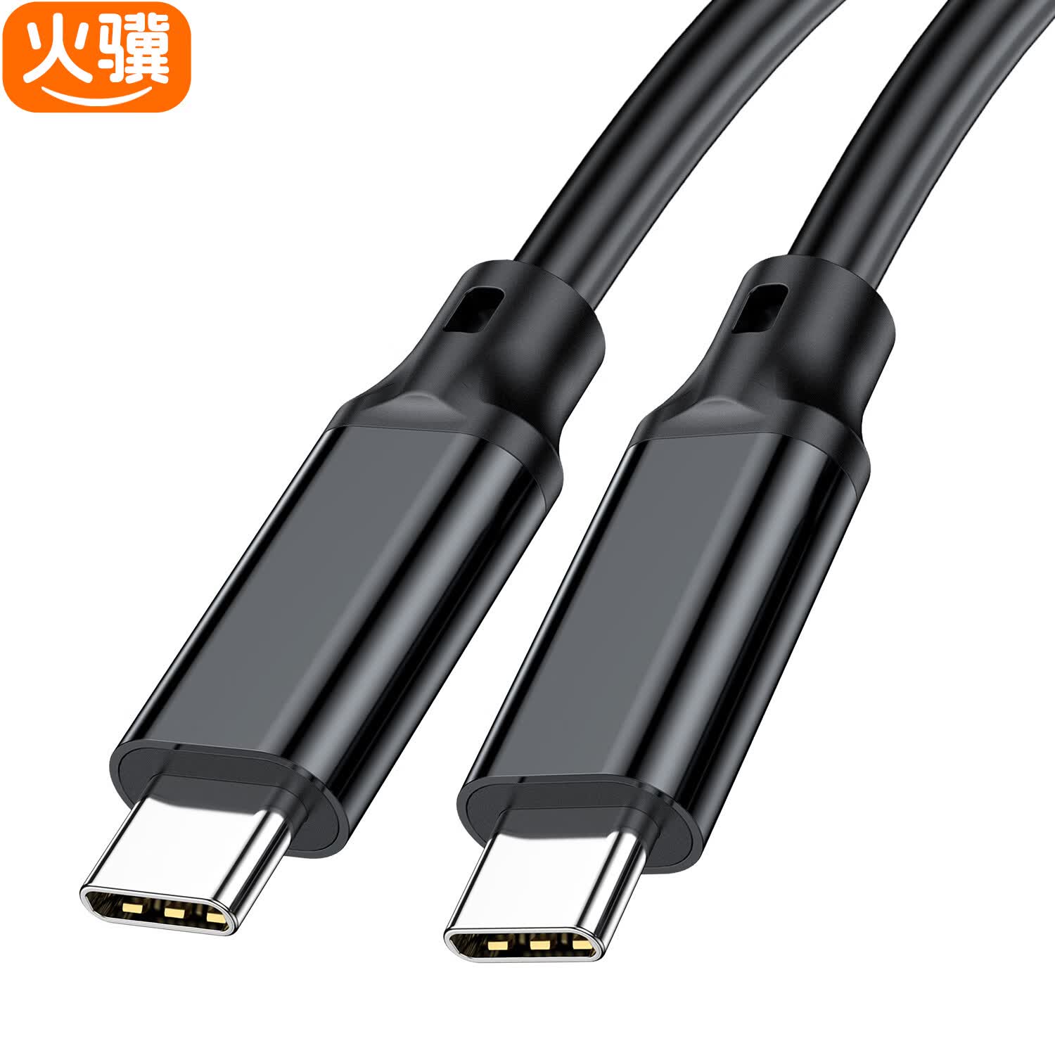 火骥type-c数据线 switch手游线8K投屏线便携屏线usb3.2数据线20gbps硬盘连接线carplay车充线5a快充线 黑色铝壳(099款) 5米