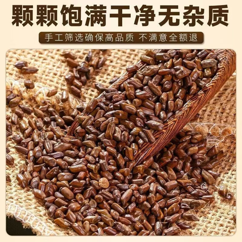 同仁堂（TRT）古茶养仁特级决明子茶大颗粒无杂质炒熟明目养肝中药材养生茶 手工精选野生决明子 250g*4罐