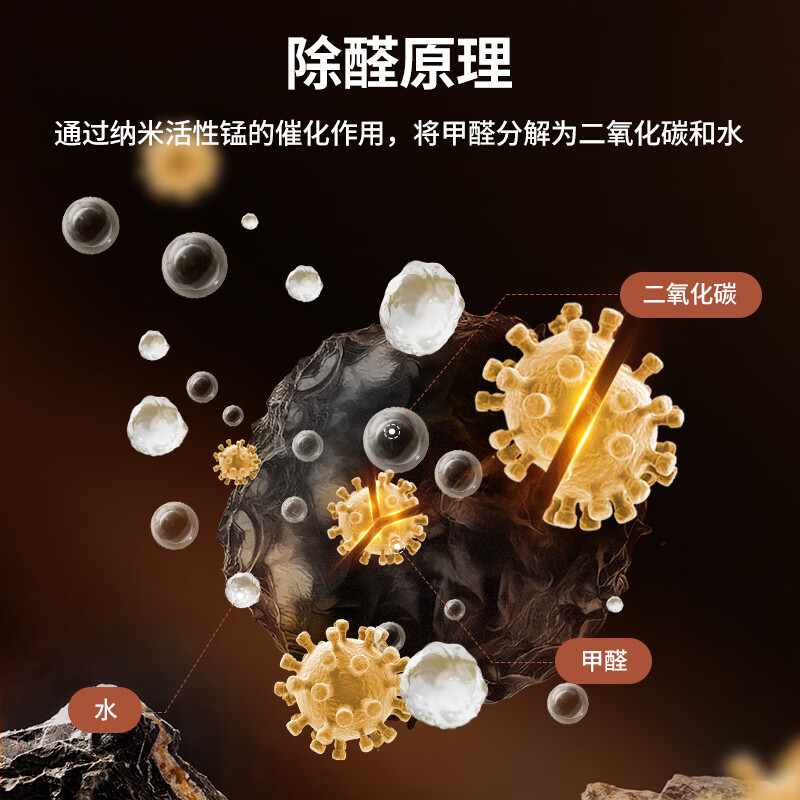 绿之源铂金除醛净味能量盒汽车家用活性炭除甲醛去除异味除醛魔盒 100g*2盒 【吸附+分解+净化】三重催化