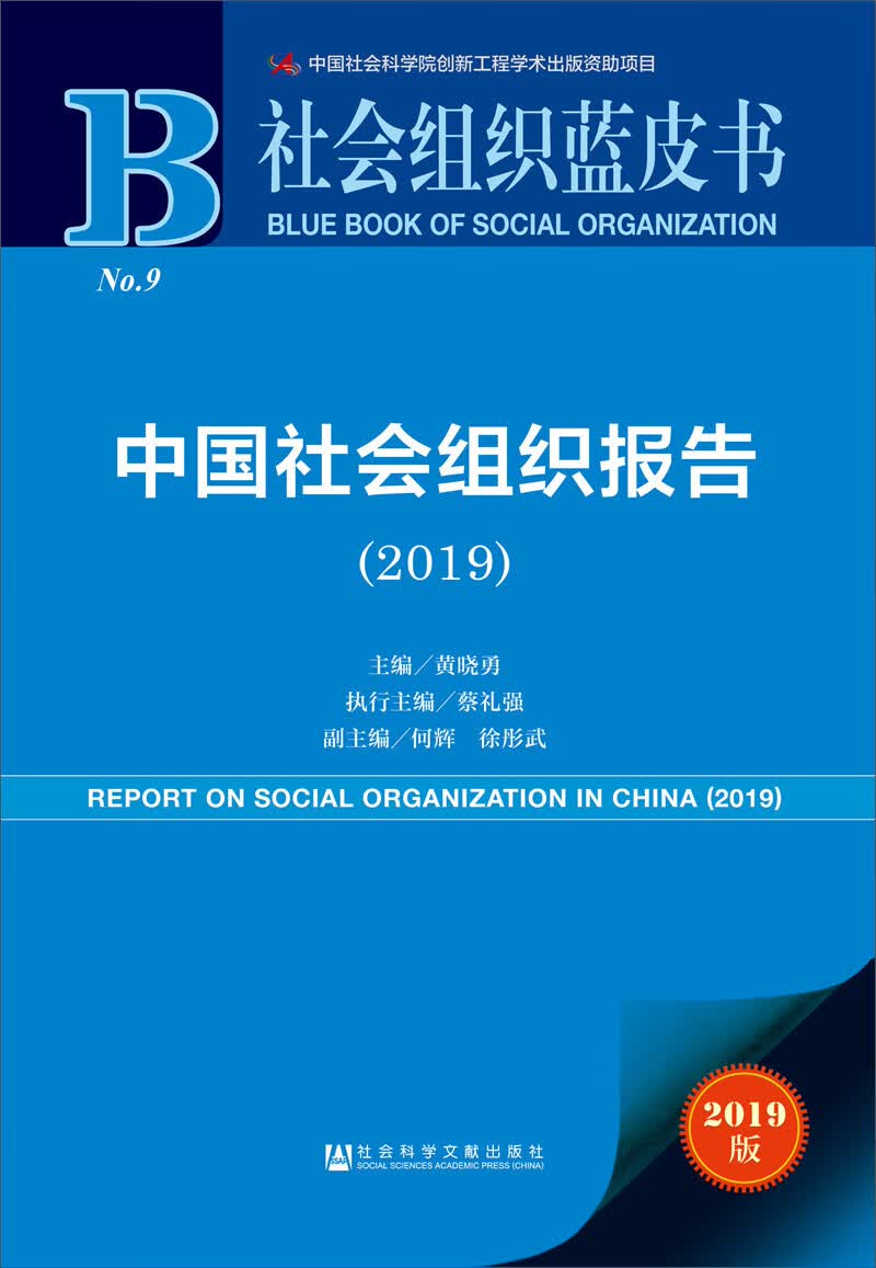 2019版社会组织蓝皮书：中国社会组织报告（2019）