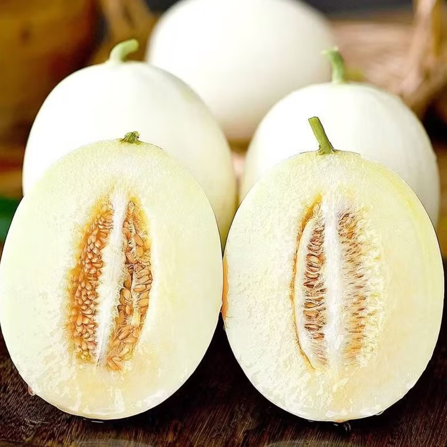 佑嘉木陕西阎良甜瓜 净重4.5斤  整箱新鲜水果源头直发包邮 4.5斤净重