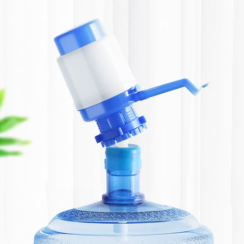 桶装水压水器手压式压水泵桶装水家用手动吸水器净水抽水器 升级大号款【带止水阀】