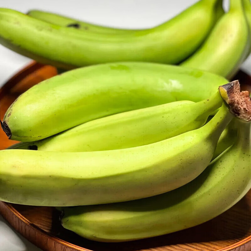 东鲜丰云南青香蕉新鲜高山香蕉水果国产香蕉 净重4.5斤【人工挑选】