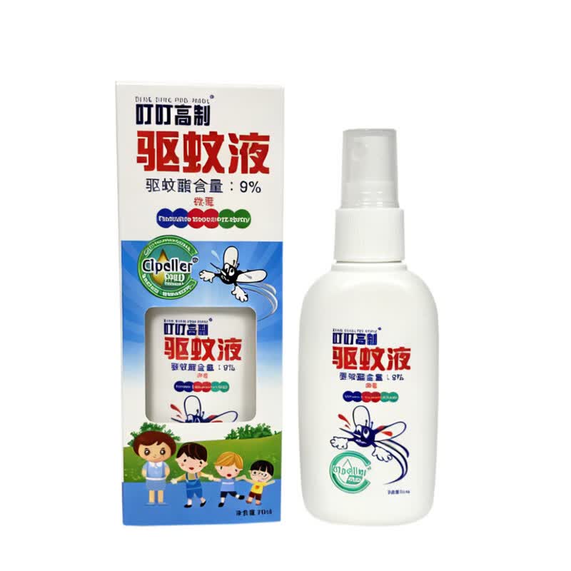 日本叮叮长效驱蚊植萃清凉止痒液 防蚊虫叮咬去肿消包成人儿童舒缓驱蚊液 【长效驱蚊】植萃驱蚊液70ml*1（含9%驱蚊酯）