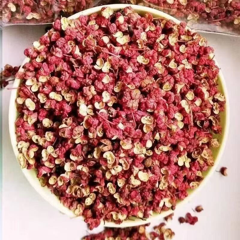 同仁堂(TRT)胖东来代购特级红花椒四川无硫干花椒粒中药材香辛料可泡脚可食用 无硫特级干花椒 200g*4罐