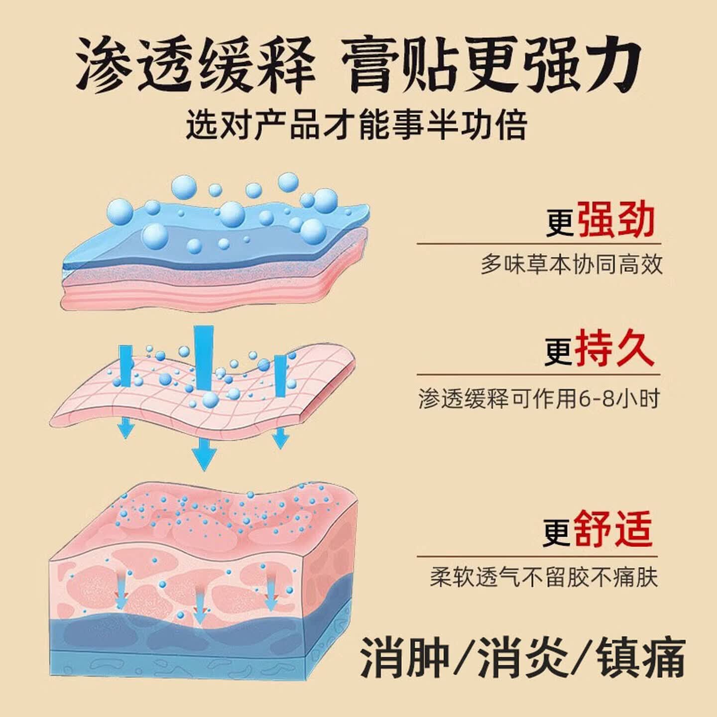 爱幼嘿台湾原装正品精油贴布贴膏关节腰椎颈椎贴金牌金门一条根 5贴4包共20贴