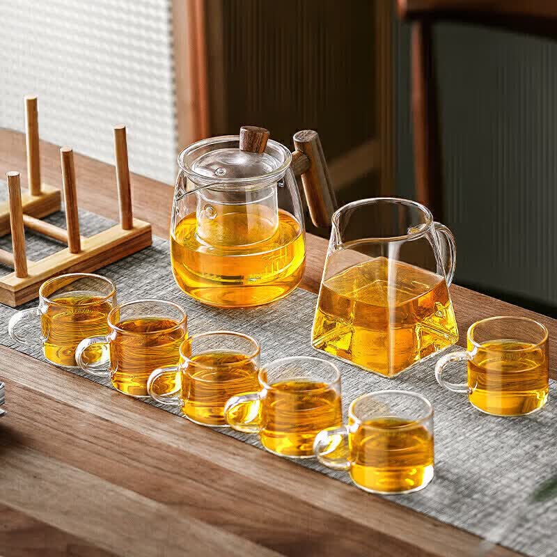 八千行2026新款茶具整套泡茶器全套玻璃茶壶套装办公室家用喝功夫茶具