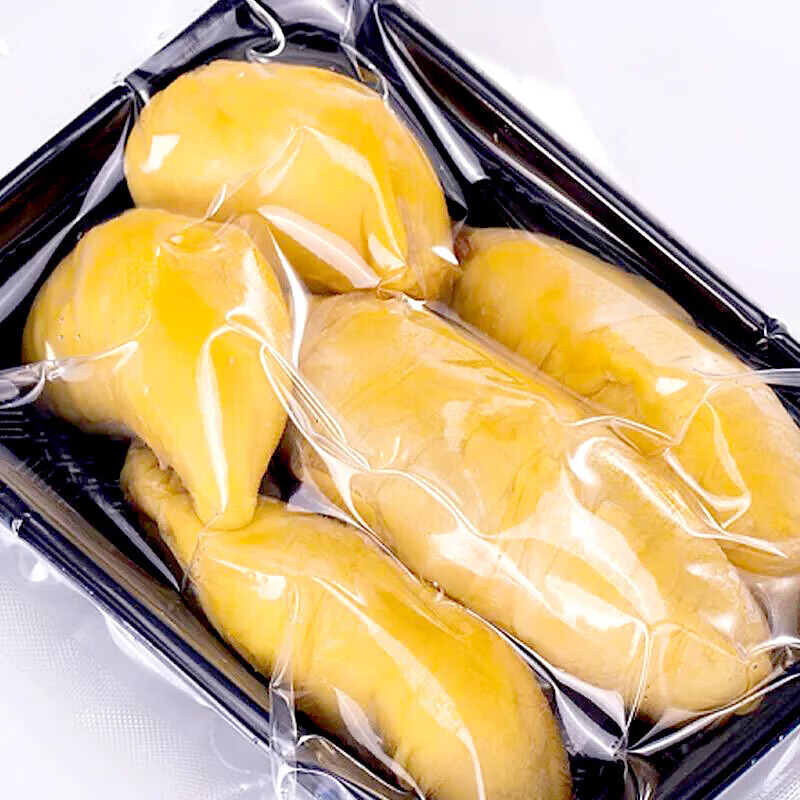 东鲜丰泰国金枕榴莲肉冷冻新鲜榴莲肉【顺丰空运多地次日达】去壳榴莲肉 金枕榴莲肉3斤（1500g）