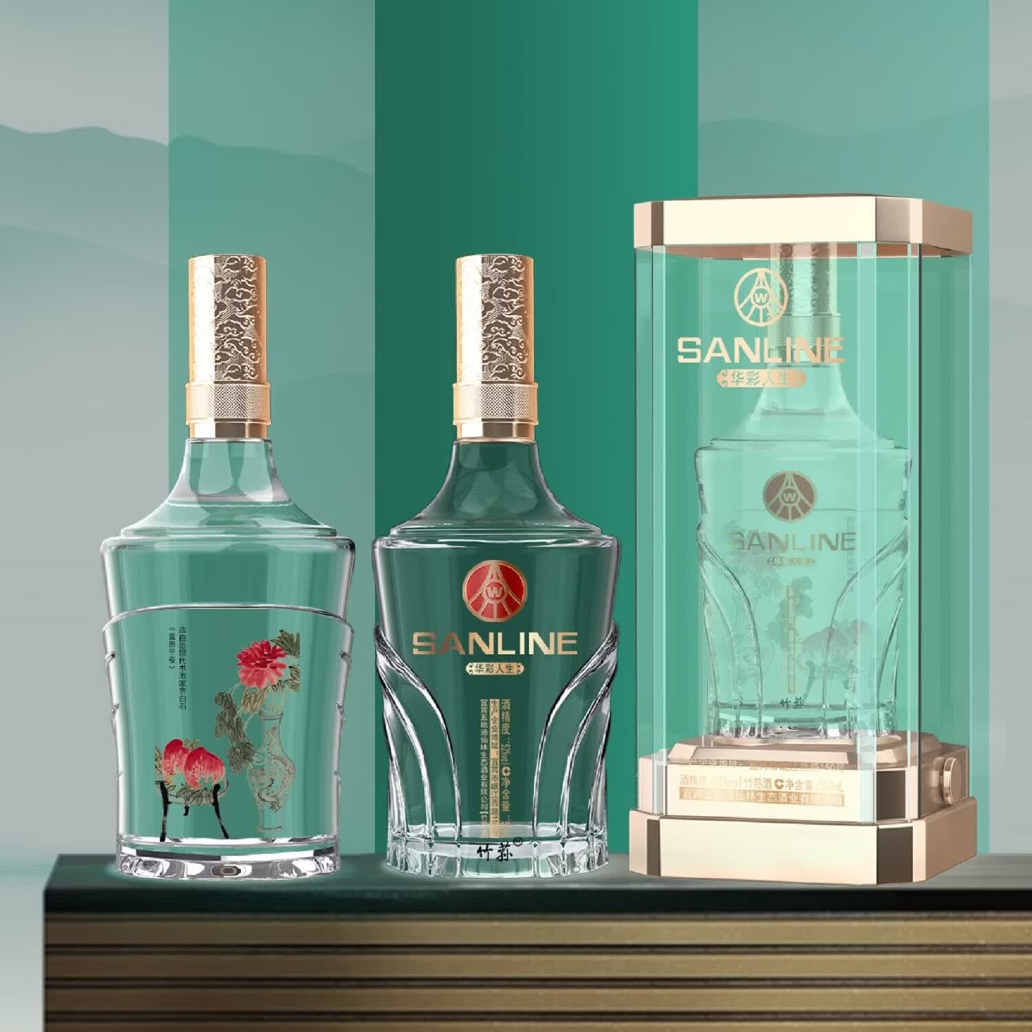 ����Ũ��ɷ����޹�˾��Ʒ  ������ϯ�ղ� 52��Ũ���Ͱ׾� 52�� 500mL 2ƿ �����������˱�����Һ������̬��ƣ� 168Ԫ