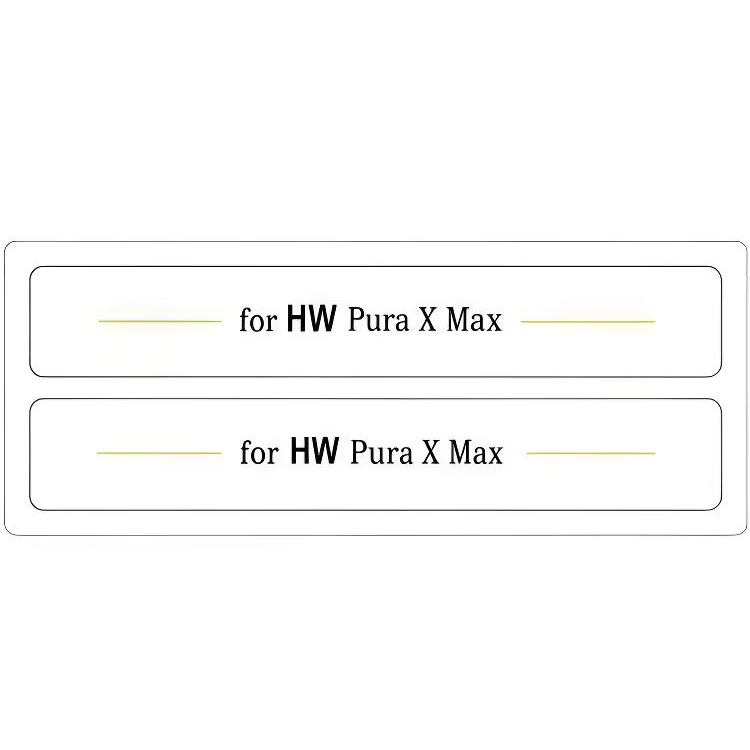 HKEN适用于华为Purra X Max中轴膜TPU侧边保护水凝膜PuraXMax铰链膜 全透明高清中轴膜【4片装】 华为Pocket 2