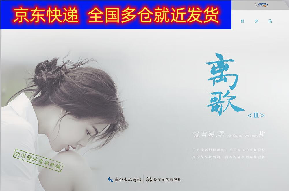 正版书 离歌 3 青春文学类图书 离歌 3