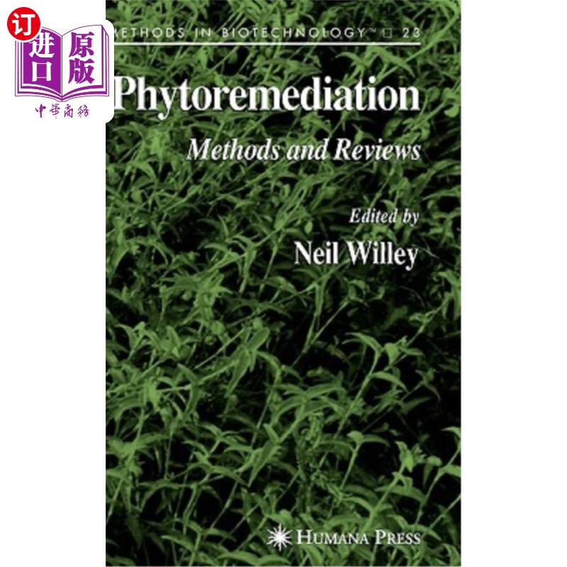 海外直订phytoremediation: methods and reviews 植物修复:方法与