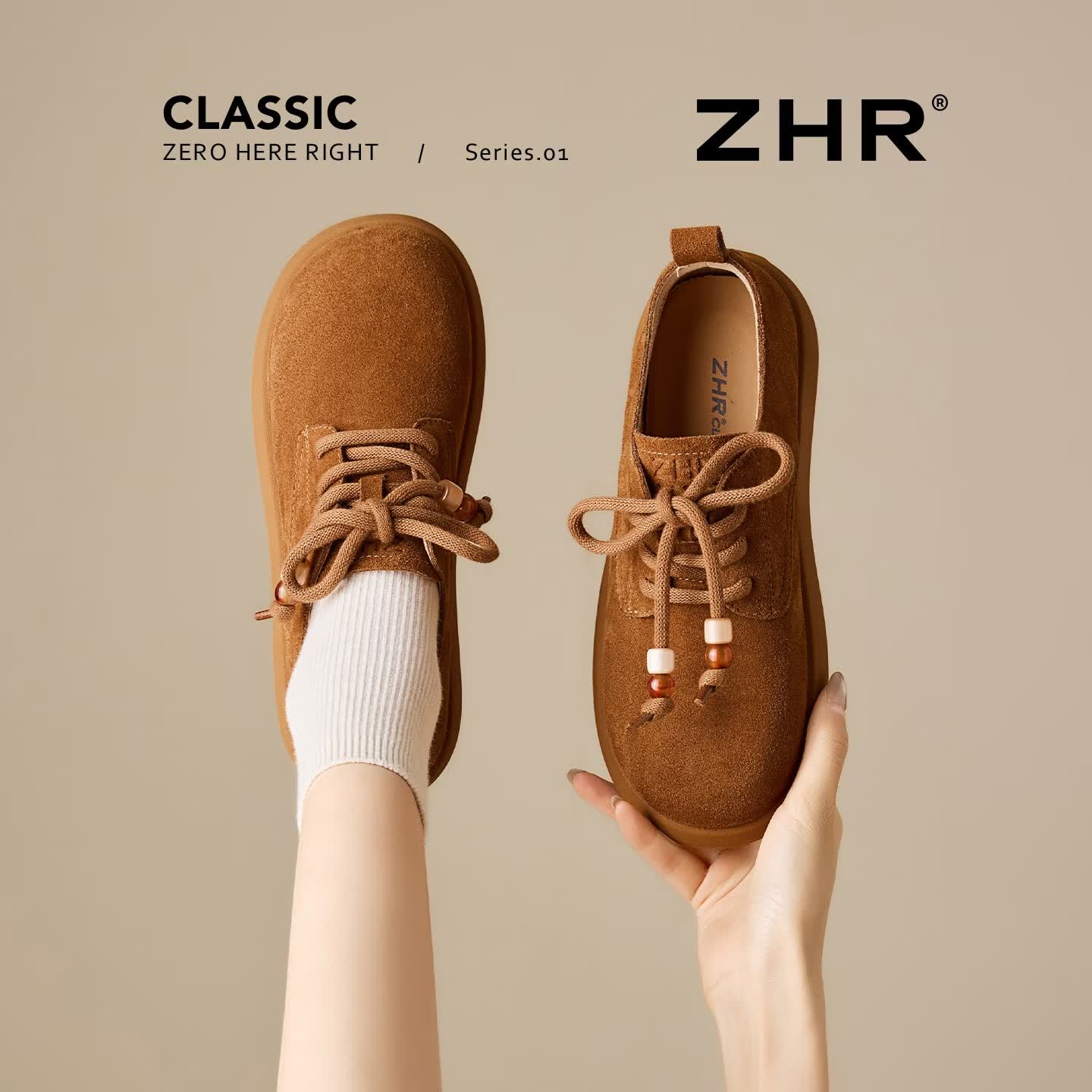 ZHR ���򲪿�Ь ŮԲͷ����һ�ŵ� ���е�Ь  49.9Ԫ