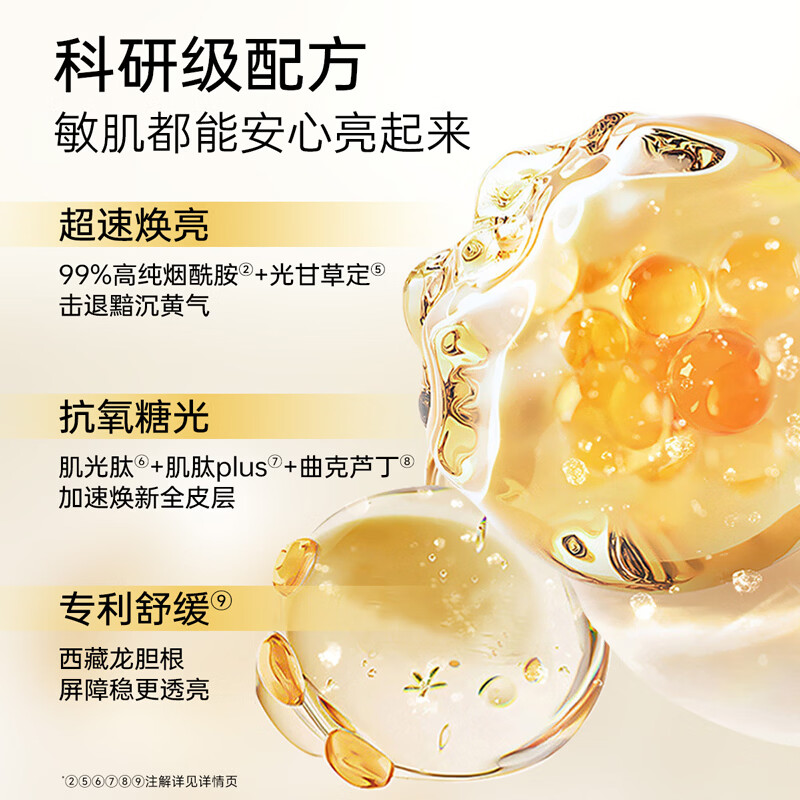 UNES烟酰胺安瓶精华保湿原液补水次抛提亮祛黄熬夜修护淡化痘印面部 烟酰胺安瓶28支