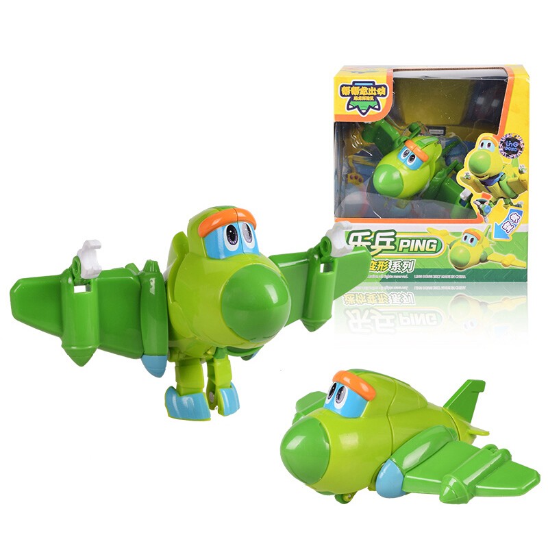 灵动创想(ldcx)帮帮龙出动玩具变形车恐龙探险队韦斯