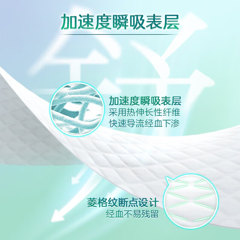 乐而雅（laurier）花王 卫生巾零触感特薄量多护翼姨妈巾 【全周期日夜组合71片】