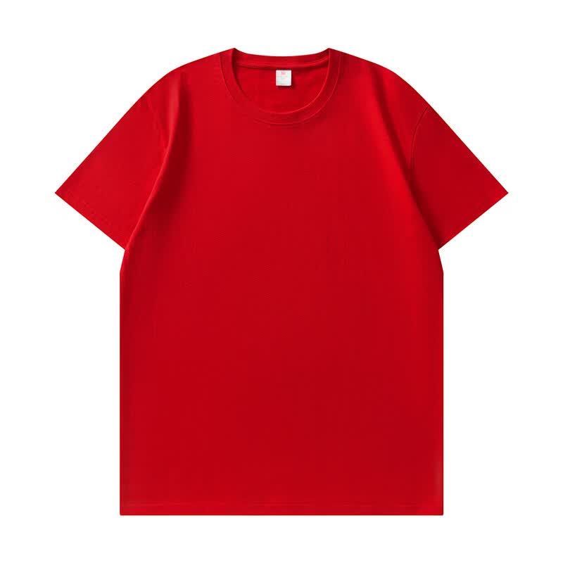 丞贵短袖t恤男女同款2026夏季新款印花宽松圆领重磅打底衫半袖衣服 背包熊白色T恤 5XL