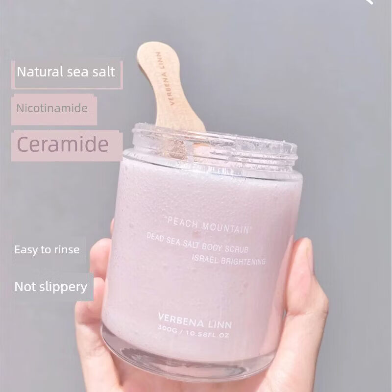 VE VELVETY•SOIOVerbena Linn烟酰胺香氛海盐身体磨砂膏平价改善鸡皮透亮去角质 炼乳莓子PP04(返转巴黎同款香) 300g