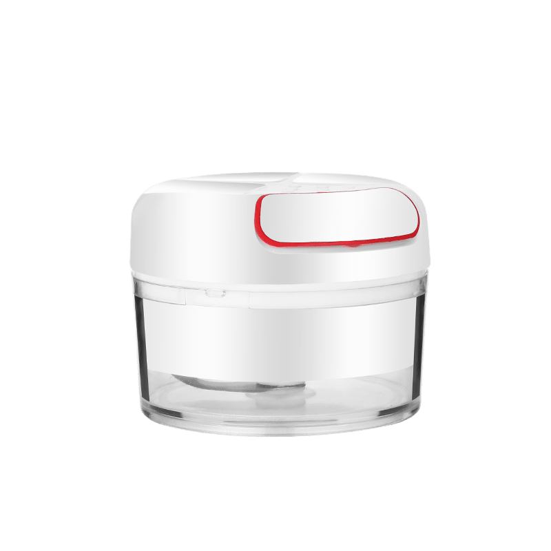 咏幻利瓷捣蒜器搅蒜器打蒜器大蒜搅碎机绞拉蒜末手动压蒜器捣蒜泥神器 白色捣蒜器