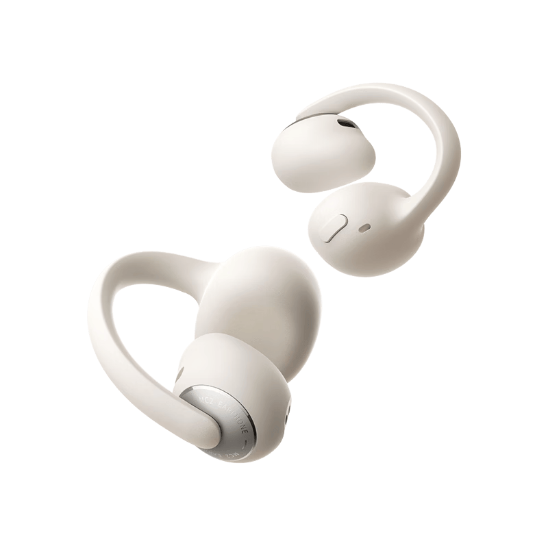 倍思【新品丨独家首发】MC2 AI蓝牙耳机耳夹式开放式不入耳运动通话音乐翻译长续航2026最新款云上舞白