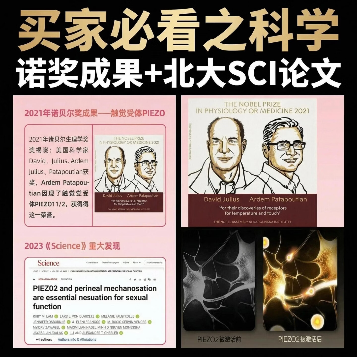 湃涌男女情趣PIEZO2超敏凝胶高潮凝胶快感增强液敏感增强人体润滑剂 3支高性价装