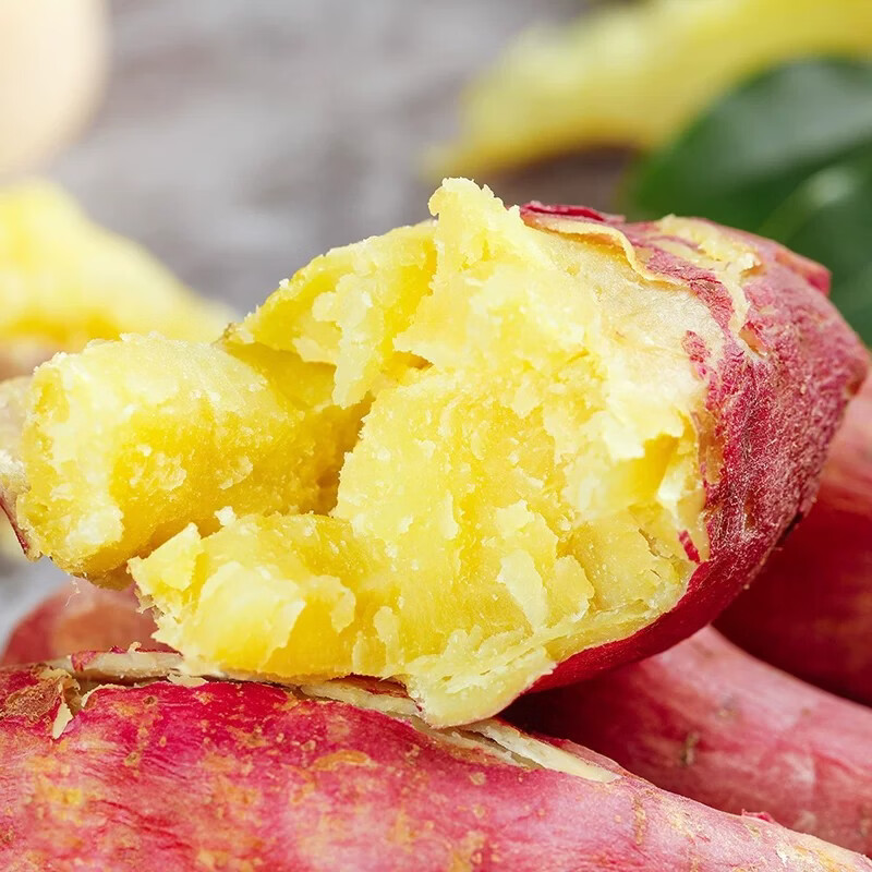 正宗陕西板栗薯9斤新鲜红薯沙地蜜薯糖心地瓜香薯山芋农家自种 带箱9斤大果 单果150克起