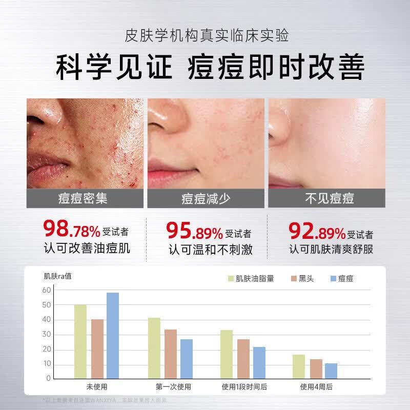 无极秀净肤氨基酸洗面奶祛痘舒缓修护温和清洁净澈毛孔官方正品 1支装【试用装】多支效果更佳 【官方直售】
