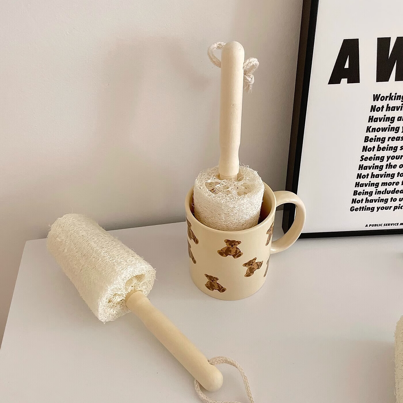 日杂小件锅刷杯刷 3英寸短款【丝瓜长7.5cm】2个 无规格