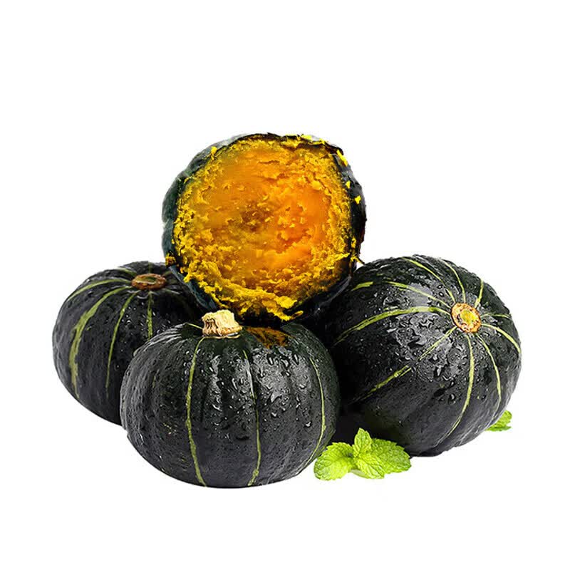 东鲜丰正宗贝贝南瓜 粉面香甜宝宝辅食软糯南瓜产地直发新鲜蔬菜 4.5斤 贝贝南瓜（单果≥250g）