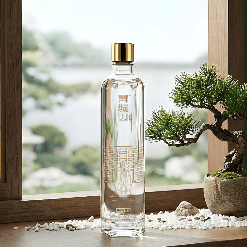 青城山四川师范大学合作纪念酒 岁月酒 52度浓香型白酒 52度 503mL 1瓶 1946岁月酒