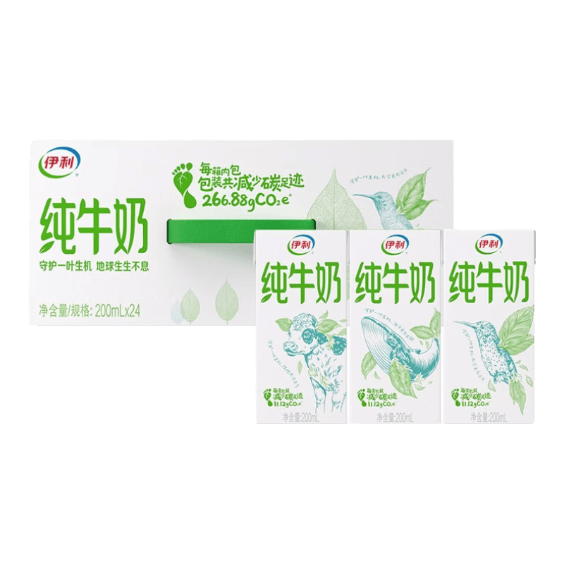 ���� ȫ֬ ����װ ��ţ�� Ӫ���鵰������װ 200ml 24�� 61.78Ԫ����30.89Ԫ/����
