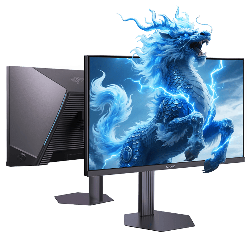 SANC盛色27英寸4K160Hz双模320Hz黑耀屏 4608灯珠量子点MiniLED电竞显示器镜面抗反光HDR1400亮度BM72u