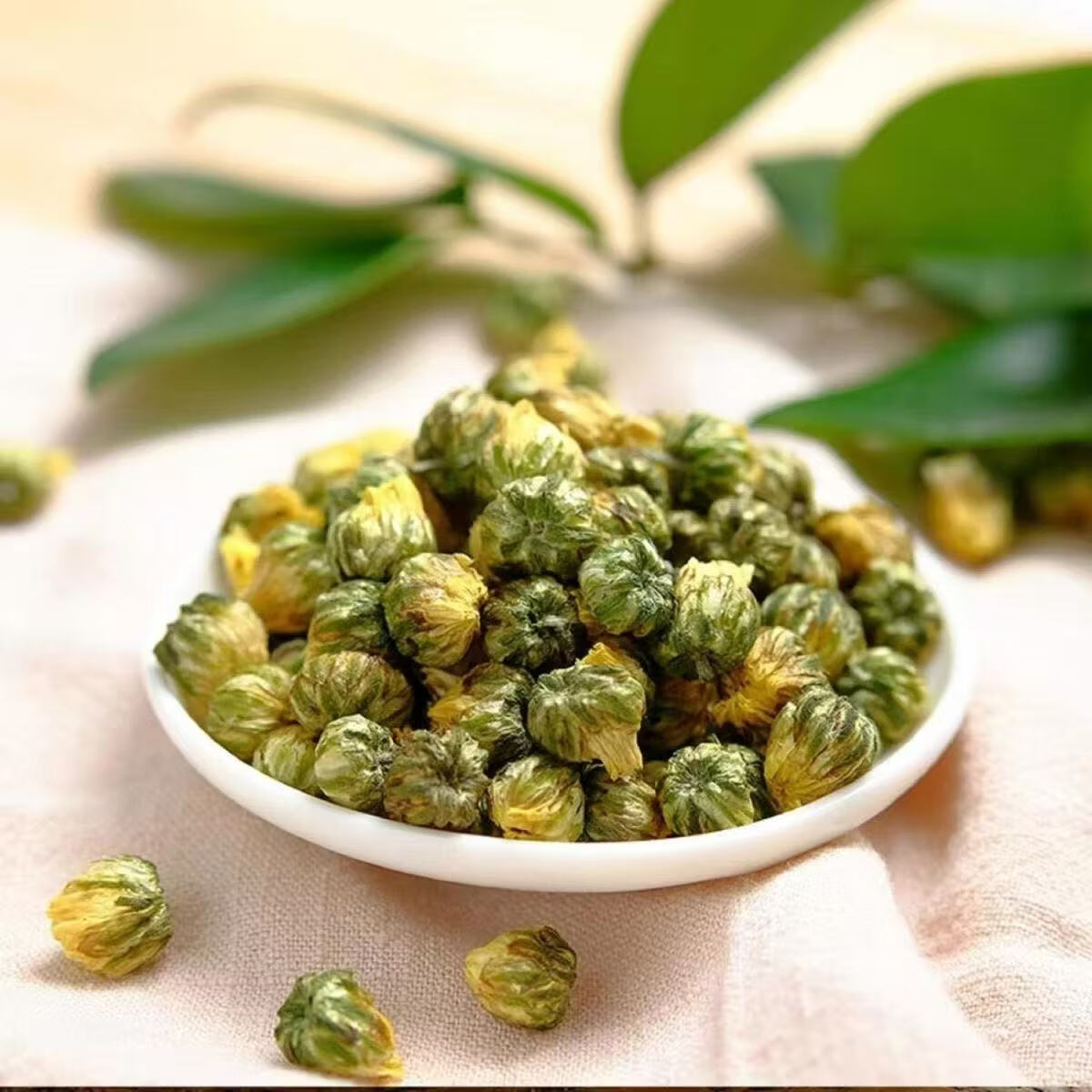 同仁堂(TRT)正宗桐乡当季新货特一级胎菊 清热润燥清肝明目泡水无添加养生茶 特级胎菊 125g*4罐 含罐装