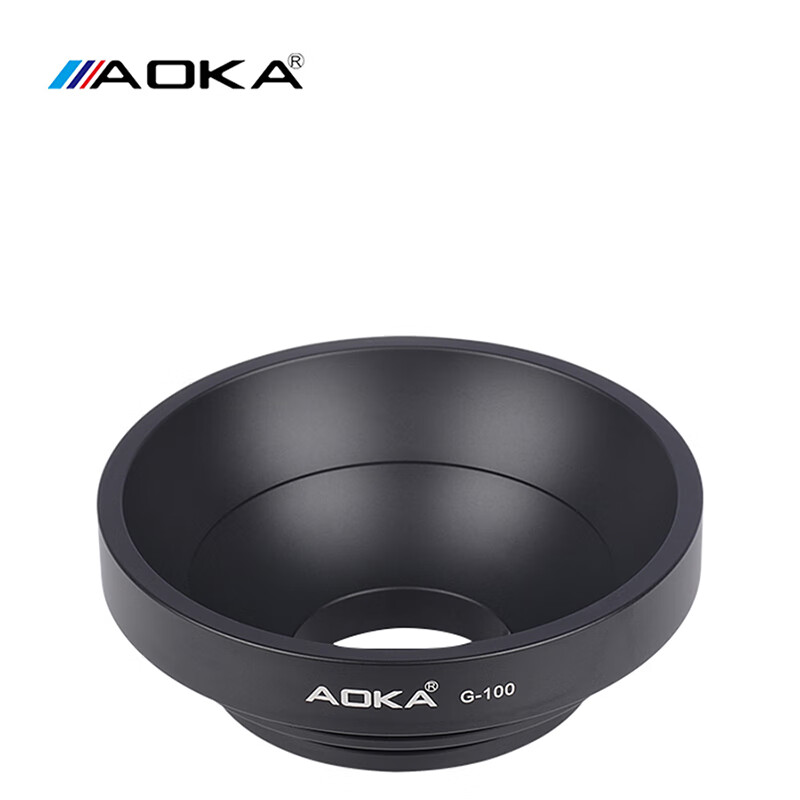 AOKA奥咔三脚架球碗座转接器 适用于捷信 曼富图沙雀云台 【G-100（100mm）】 标配