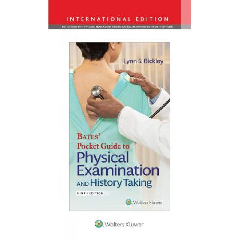 预定bates` pocket guide to physical examination and history