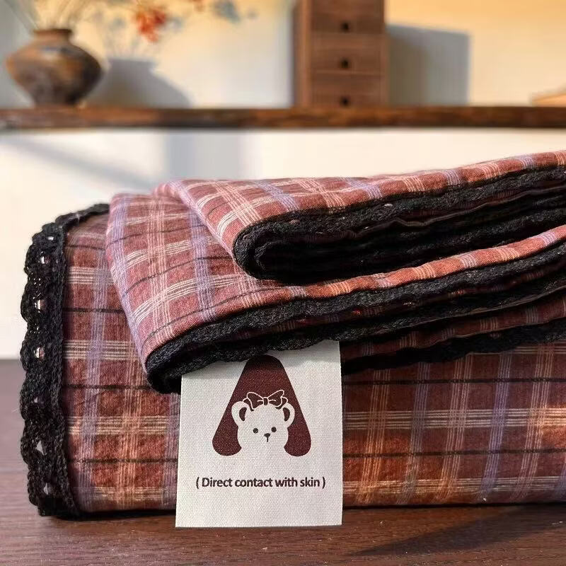 �Ӷ�ׯ԰��ϵ˫��ɴ��ɫ��˿С����ˮϴ�޺�񴲵����������׵����������� ���ߴ���-����� 120*230cm 22.9Ԫ