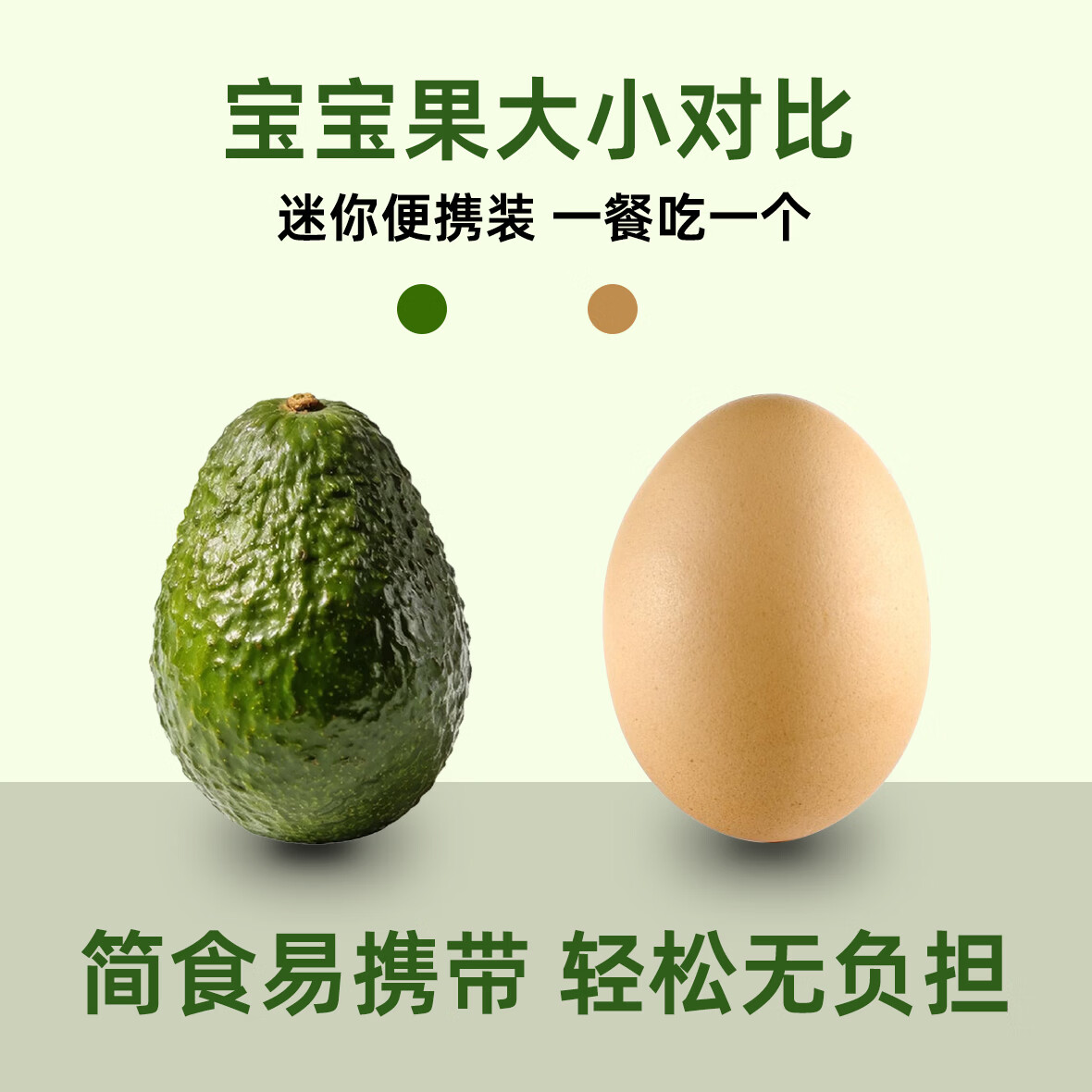 御红橙绿秘鲁进口哈斯牛油果新鲜水果幼儿辅食宝宝代餐鳄梨整箱批发价包邮 【单果净重50-70g】宝宝果9个装 实惠之选 【鸡蛋大小 迷你便携牛油果】