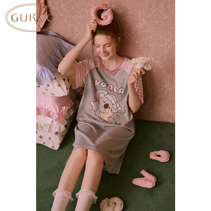 ���� Gukoo Ů�ļ�����˯ȹ С����ͼ�� ����ң���ͼ����ѡ�� 39.9Ԫ