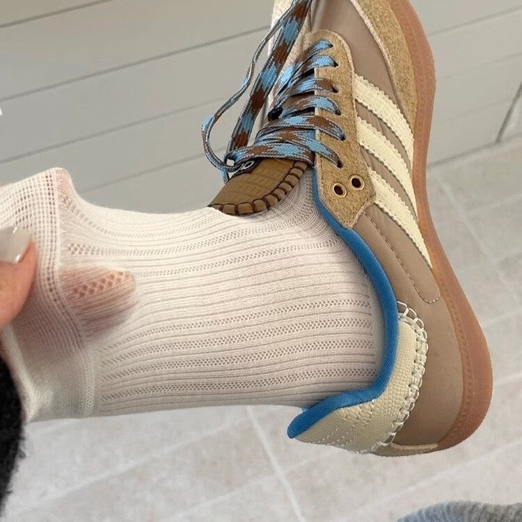 无骨袜子女夏季薄款纯色中筒袜镂空卷边透气2026新款芭蕾风堆堆袜 两双随机 请亲备注 2双 均码 【极致抗起球】